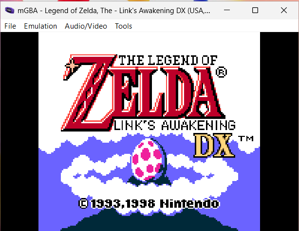 Link's Awakening in mGBA